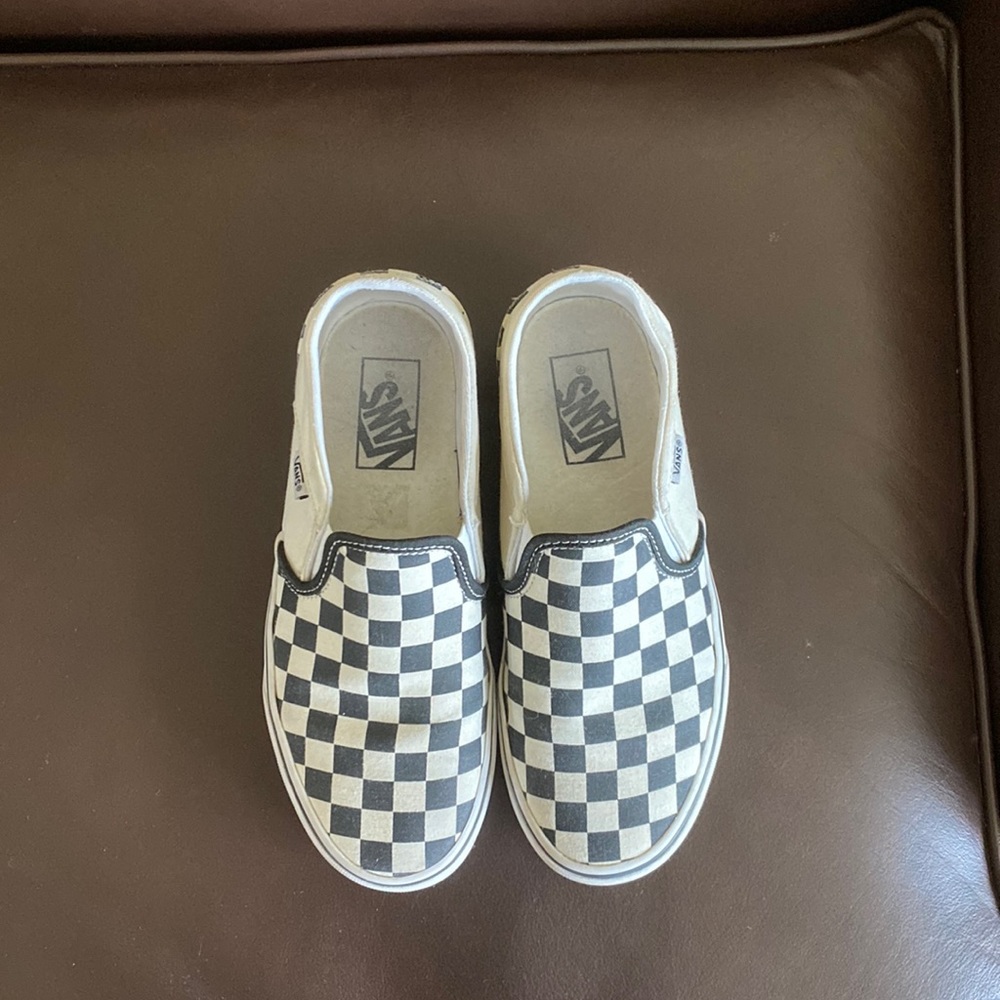 black and white checkered converse
